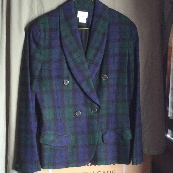 George Georgiou Dress Blazer/Skirt Set. 65% Polyester, 20%Wool & 18% Acrylic - Picture 1 of 7